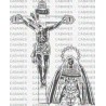 CRISTO CRUCIFICADO MISERICORDIA VIRGEN DOLOROSA BAZA