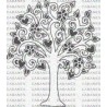 ARBOL CORAZONES FLORES