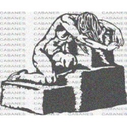 ESCULTURA DESNUDO DESCONSUELO