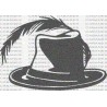 SOMBRERO HOMBRE PLUMA