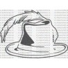 SOMBRERO HOMBRE PLUMA