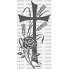 CRUZ ESPIGAS ROSAS