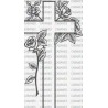 CRUZ ESPIGAS ROSAS