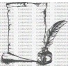 PERGAMINO TINTERO PLUMA