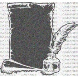PERGAMINO TINTERO PLUMA