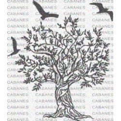 ARBOL OLIVO PAJAROS