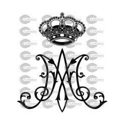 MONOGRAMA VIRGEN MARIA