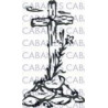 CRUZ PIEDRAS FLOR