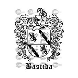 ESCUDO APELLIDO BASTIDA CATALUÑA