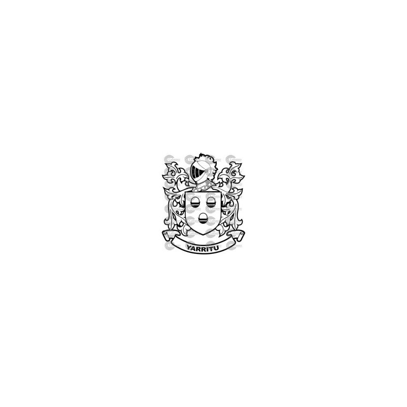 ESCUDO APELLIDO YARRITU PAIS VASCO