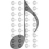 NOTA MUSICAL CORCHEA