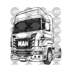 CABEZA CAMION MAN CEPSA