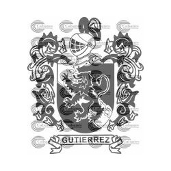 ESCUDO APELLIDO GUTIERREZ CERDEÑA