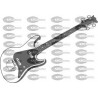 INSTRUMENTO GUITARRA ELECTRICA