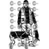 CAZADOR  PERRO GALGO