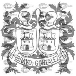 ESCUDO APELLIDO BRAVO-GONZALEZ