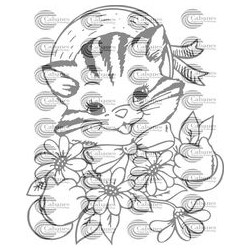 GATO FLORES