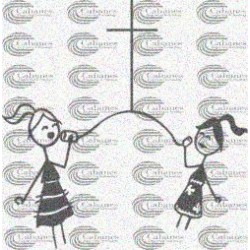 CRUZ NIÑAS HERMANAS
