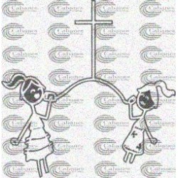 CRUZ NIÑAS HERMANAS