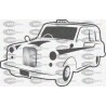 COCHE TAXI INGLES