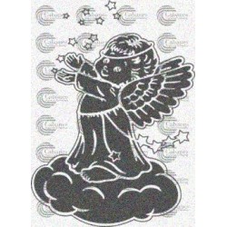 ANGEL BEBE NUBE ESTRELLAS