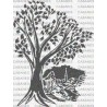 PAISAJE ARBOL PUEBLO